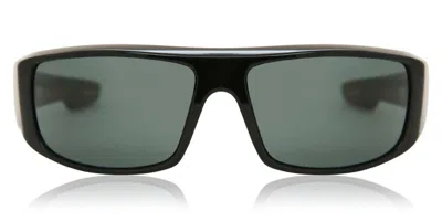 Spy Logan Polarized 670939038864 Occhiali Da Sole Neri Per Uomo In Black