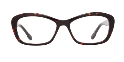 Spy Mona 573254098000 Occhiali Da Vista Tartarugatishell Per Donna (solo Montatura) In Brown