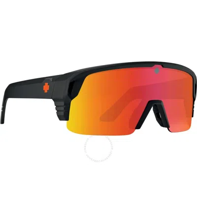 Spy Monolith 5050 Happy Bronze With Orange Spectra Mirror Shield Unisex Sunglasses 6700000000156