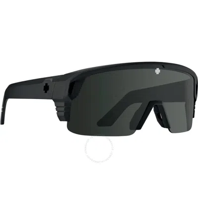 Spy Monolith 5050 Happy Gray Green Polarized With Black Spectra Mirror Shield Unisex Sunglasses 6700