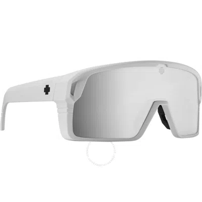 Spy Monolith Happy Bronze Platinum Spectra Mirror Shield Unisex Sunglasses 6700000000149 In Gray