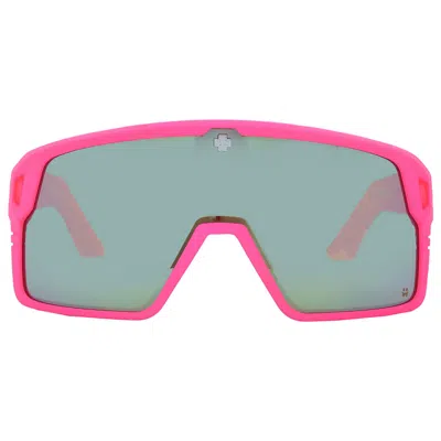Spy Monolith Happy Bronze With Light Green Spectra Mirror Shield Unisex Sunglasses 6700000000151
