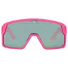 Spy Monolith Happy Bronze With Light Green Spectra Mirror Shield Unisex Sunglasses 6700000000151 In Gray