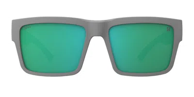 Spy Montana 6700000000265 Men's Sunglasses Grey Size 54 In Green