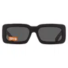 Spy Ninety Six Happy Grey Green Rectangular Unisex Sunglasses 6700000000248 In Multi