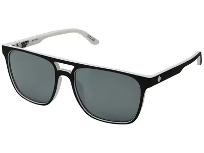 Spy Optic Czar Matte Black - Happy Boost Bronze Polar Ice Blue Spectra Mirror Athletic Performance Sport Sungl In Multi