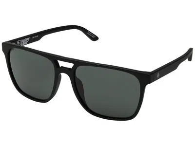 Spy Optic Czar Matte Black - Happy Boost Bronze Polar Ice Blue Spectra Mirror Athletic Performance Sport Sungl In Multi