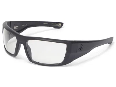 Spy Optic Dirk Ansi Fashion Sunglasses Matte Black Happy Photochromic: 64mm