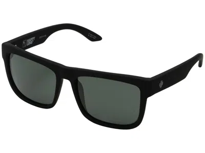 Spy Optic Discord Sport Sunglasses Soft Matte Black/hd Plus Gray Green: One Size