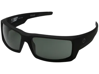 Spy Optic General Sport Sunglasses Soft Matte Black/happy Gray Green: One Size