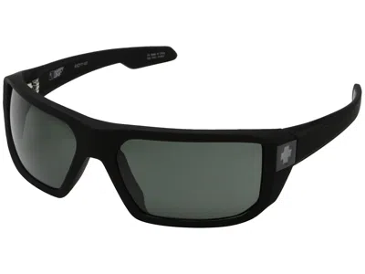 Spy Optic Mccoy Sport Sunglasses Soft Matte Black/happy Gray Green: One Size