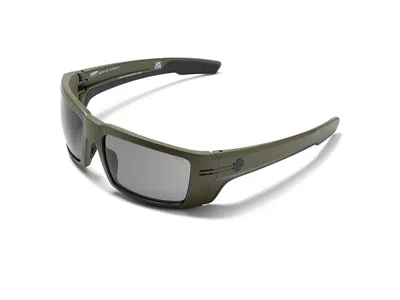 Spy Optic Rebar Fashion Sunglasses Ansi Matte Army Green/happy Gray: One Size