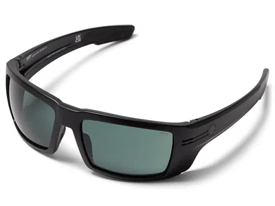 Spy Optic Rebar Fashion Sunglasses Ansi Matte Black Happy Gray Green: One Size In Purple
