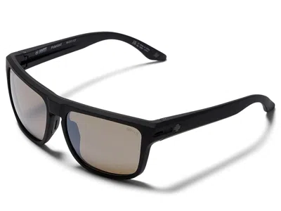 Spy Optic Region Fashion Sunglasses Soft Matte Black: 59mm