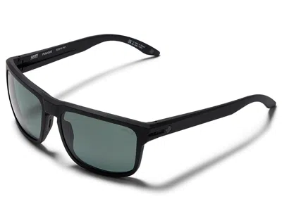 Spy Optic Region Xl Fashion Sunglasses Matte Black Happy Gray Green Polar: One Size