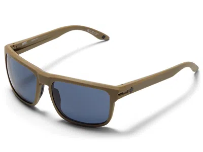 Spy Optic Region Xl Fashion Sunglasses Matte Sand Happy Gray: One Size In Green