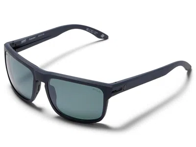 Spy Optic Region Xl Fashion Sunglasses Matte Steel Blue Happy Gray Green Polar Silver Mirror: One Size
