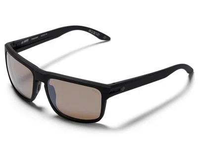 Spy Optic Region Xl Fashion Sunglasses Soft Matte Black Happy Boost Polar Black Mirror: One Size