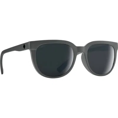 Spy Optic Women's Bewilder Sunglasses In Matte Grey/grey/black In Multi