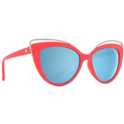 Spy Optics Coral Cat Eye Light Blue Unisex Sunglasses 6700000000005 In Pink