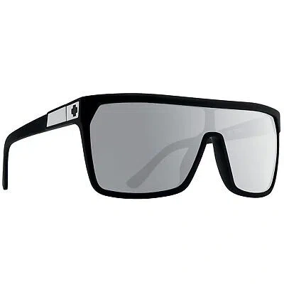Pre-owned Spy Optics Men's Polarized Flynn Soft Matte Black Sunglasses