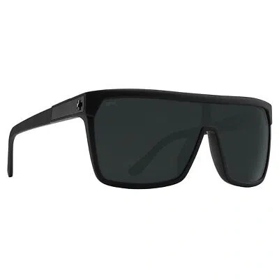 Pre-owned Spy Optics Men's Polarized Flynn Soft Matte Black Sunglasses