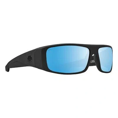 Pre-owned Spy Optics Men's Polarized Logan Matte Black Sunglasses