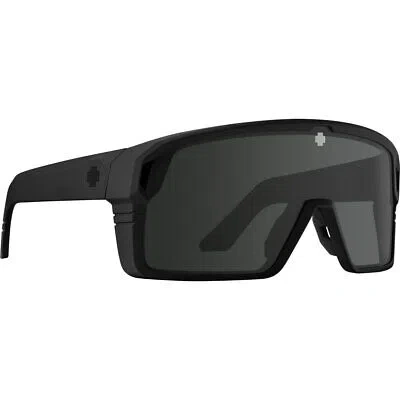Pre-owned Spy Optics Men's Polarized Monolith Matte Black Sunglasses