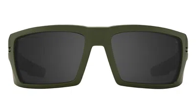 Spy Rebar Ansi 6700000000223 Occhiali Da Sole Verdi Per Uomo