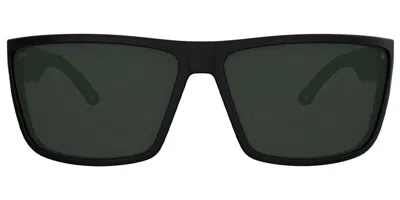 Spy Rocky 1800000000100 Occhiali Da Sole Neri Per Uomo In Matte Black Flag