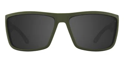 Spy Rocky 6700000000226 Men's Sunglasses Green Size 64