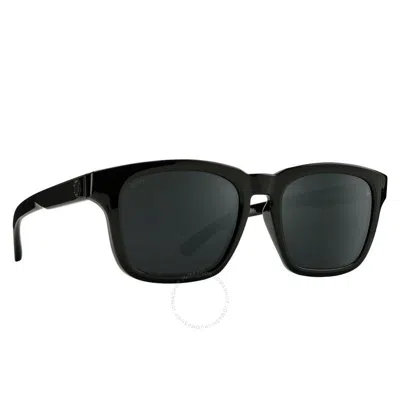 Spy Saxony Grey Square Unisex Sunglasses 6700000000218 In Black