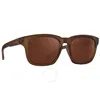 Spy Saxony Happy Bronze Polarized Square Unisex Sunglasses 6700000000219