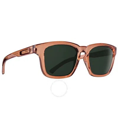 Spy Saxony Happy Gray Green Polar Square Unisex Sunglasses 1800000000078 In Brown