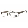 Spy Unisex Grey Rectangular Eyeglass Frames Elijah55 In Brown