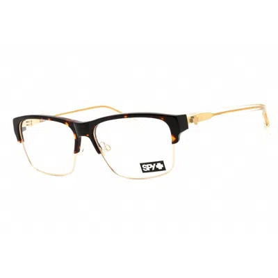 Spy Unisex Transparent Rectangular Eyeglass Frames Brody505059 In Brown