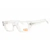 Spy Unisex Transparent Rectangular Eyeglass Frames Coleson55 In Transparent
