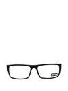 Spy Unisex Black Rectangular Eyeglass Frames Weston56 In Multi
