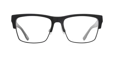 Spy Weston 50/50 57 5700000000025 Occhiali Da Vista Neri Per Uomo (solo Montatura) In Black