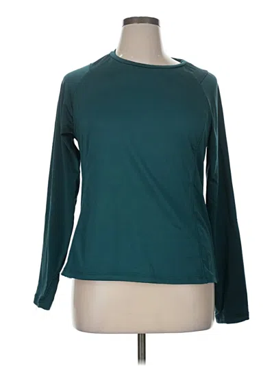 Pre-owned Spyder 3/4 Sleeve T-shirt In Blue