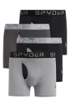 Spyder 4-pack Boxer Briefs In Assorted