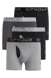 SPYDER 4-PACK BOXER BRIEFS
