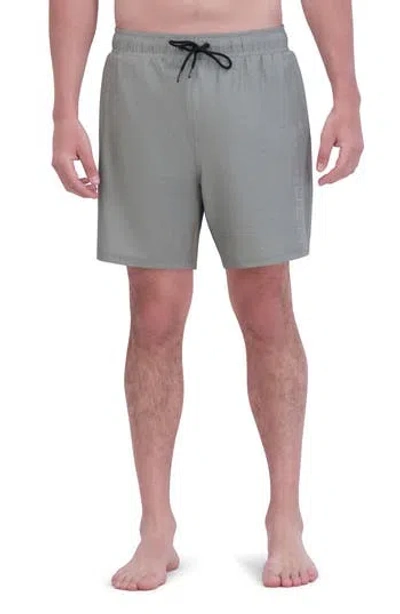 Spyder 7-inch Volley Swim Shorts In Gray