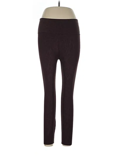 Pre-owned Spyder Active Pants In Burgundy