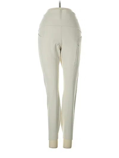 Pre-owned Spyder Active Pants In Ivory
