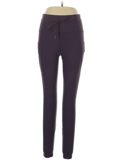 Pre-owned Spyder Active Pants In Purple