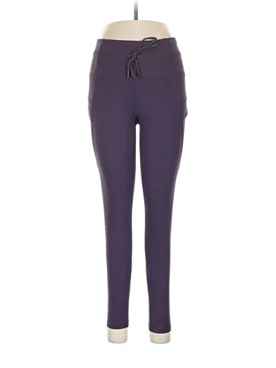Pre-owned Spyder Active Pants In Purple