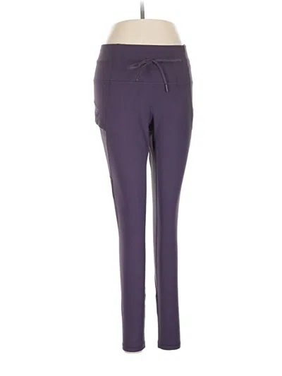 Pre-owned Spyder Active Pants In Purple