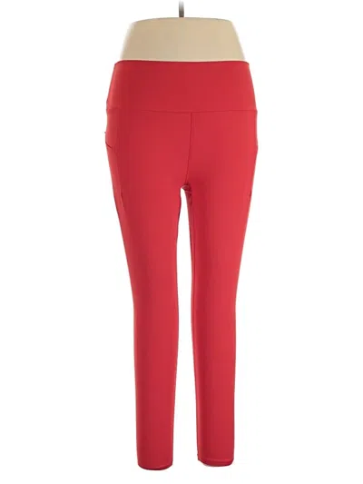Pre-owned Spyder Active Pants In Red