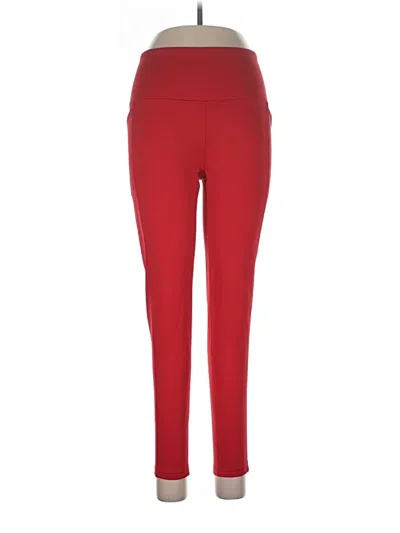 Pre-owned Spyder Active Pants In Red